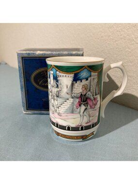 Vintage Shakespeare Hamlet Porcelain Mug By Sadler